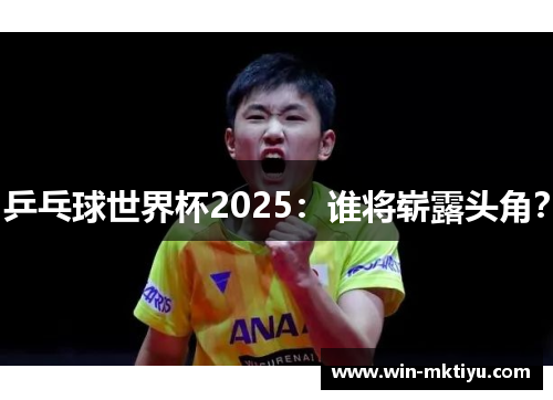 乒乓球世界杯2025：谁将崭露头角？